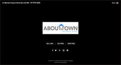 Desktop Screenshot of abouttownrealestate.com.au